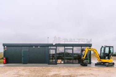 Modulinio biuro sprendimas patalpoms be inžinerinių vandens ir nuotekų komunikacijų